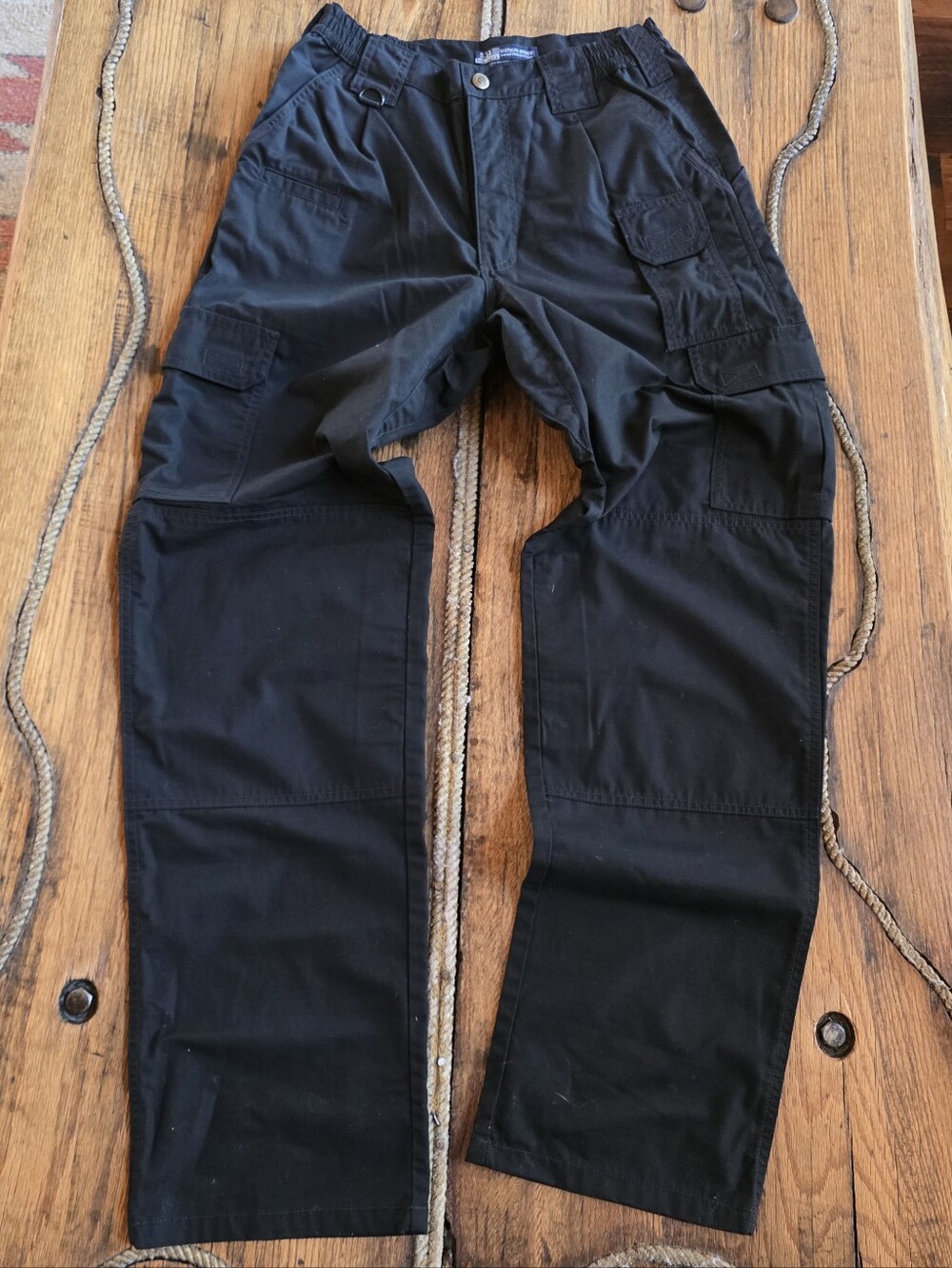 5.11 Tactical Series Black Cargo Pants Mens 30 X 34
